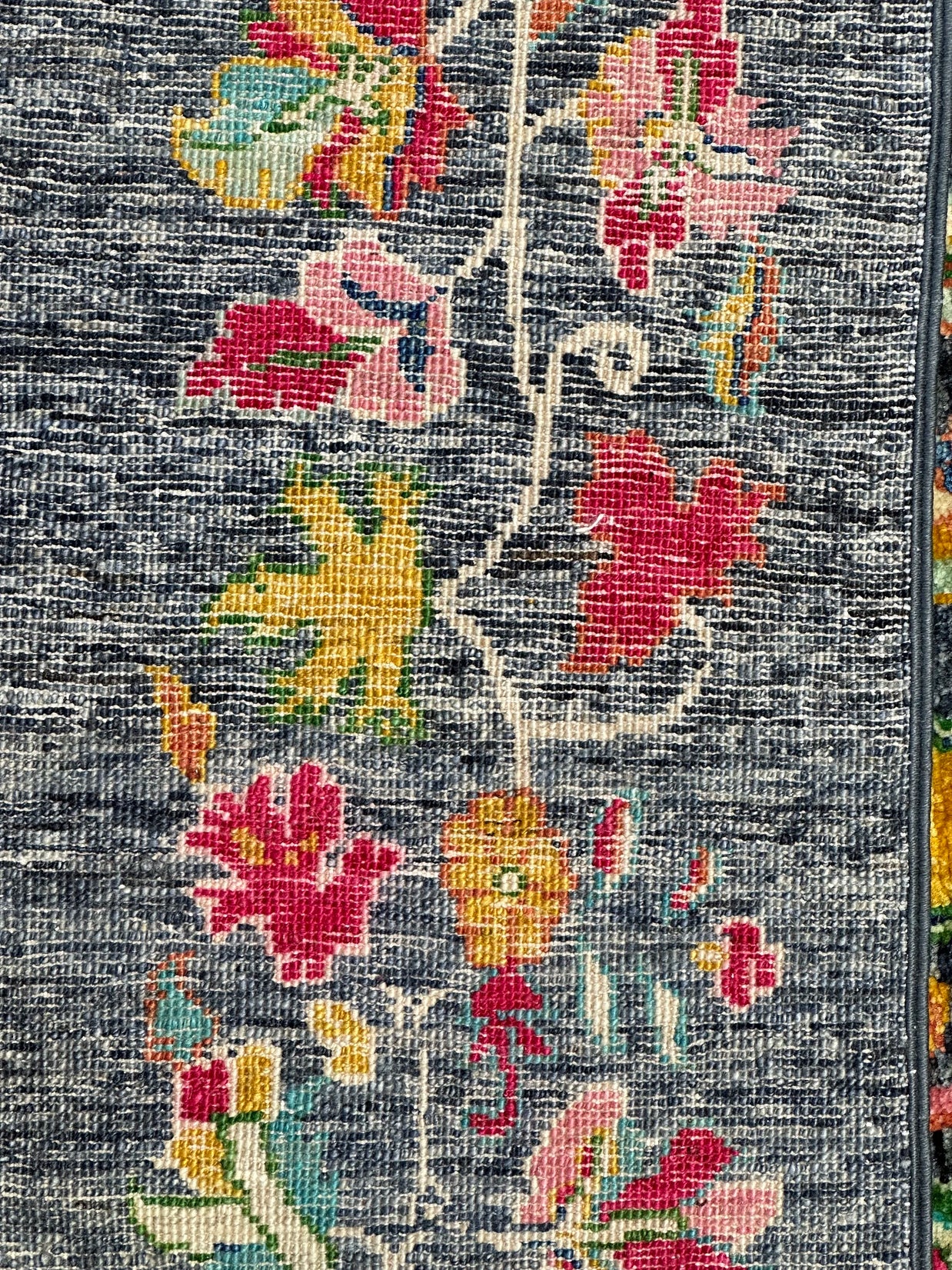 Afghan Chob Rang Natural Dye designer Handmade Rug from Afghanistan