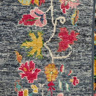 Afghan Chob Rang Natural Dye designer Handmade Rug from Afghanistan