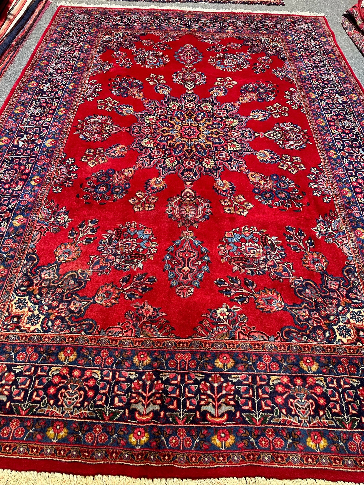 Persian Tabriz Pure Wool Pile Hand Knotted rug from Iran