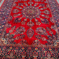 Persian Tabriz Pure Wool Pile Hand Knotted rug from Iran