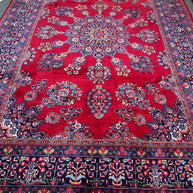 Persian Tabriz Pure Wool Pile Hand Knotted rug from Iran