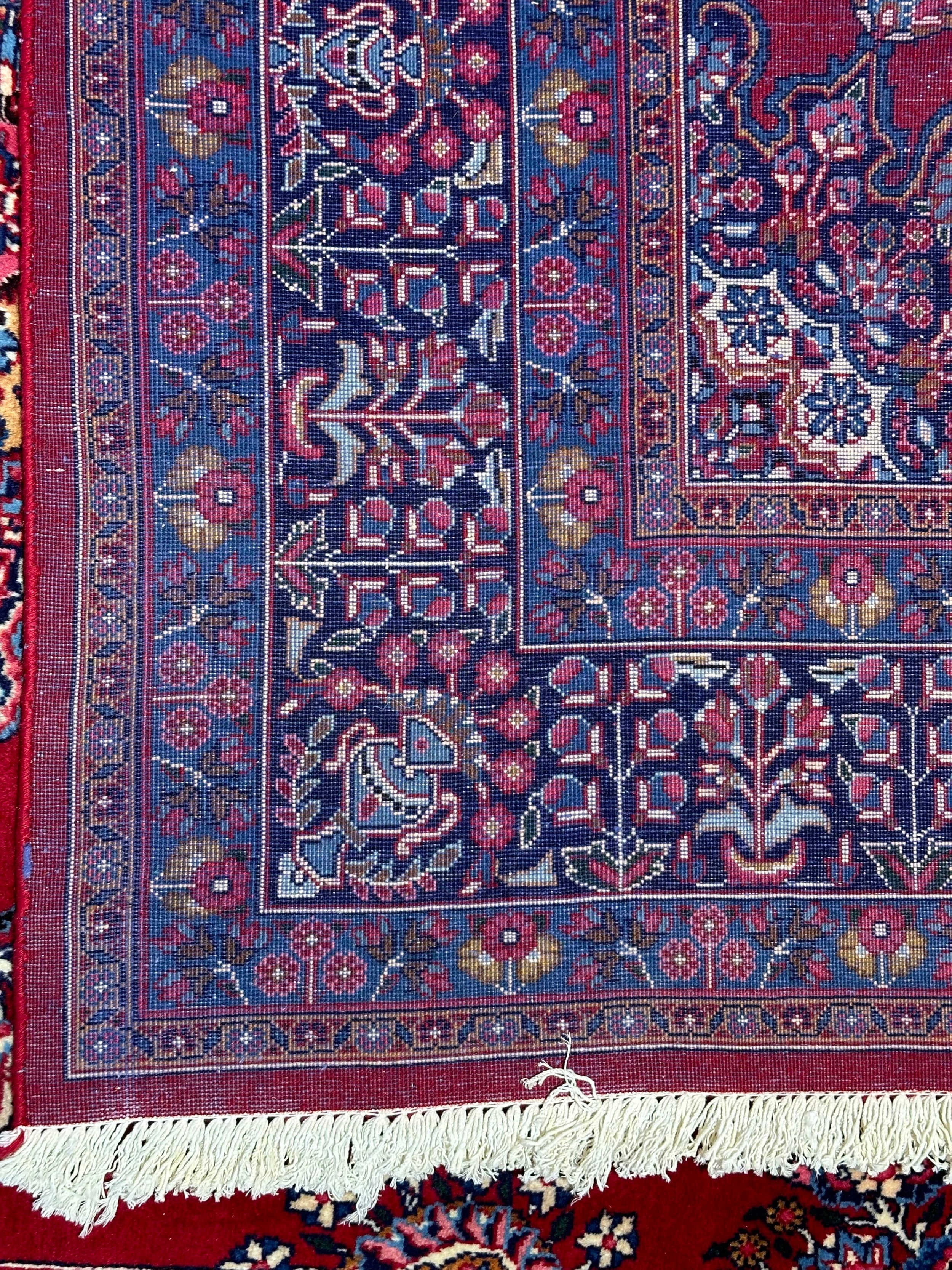 Persian Tabriz Pure Wool Pile Hand Knotted rug from Iran
