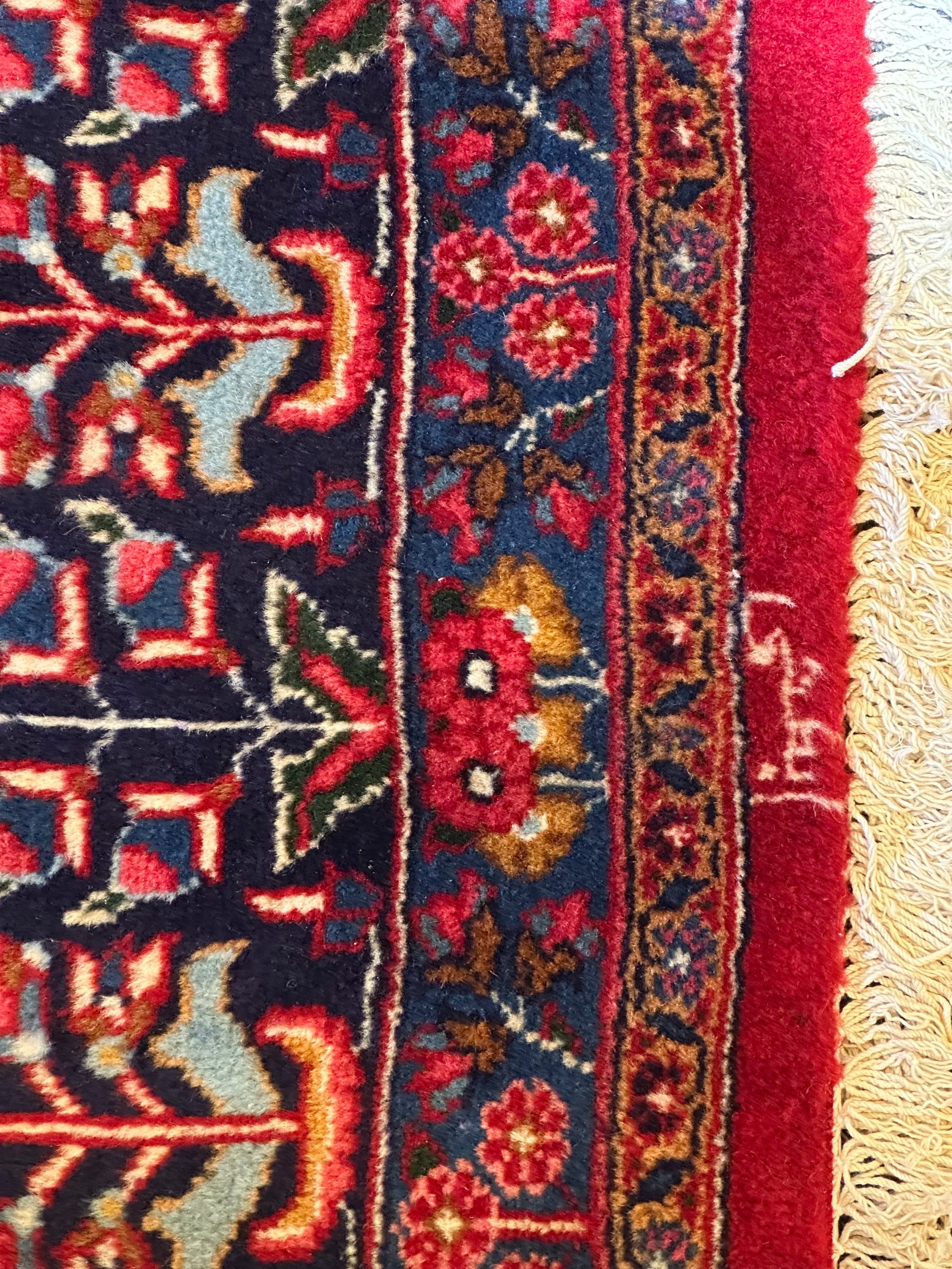 Persian Tabriz Pure Wool Pile Hand Knotted rug from Iran