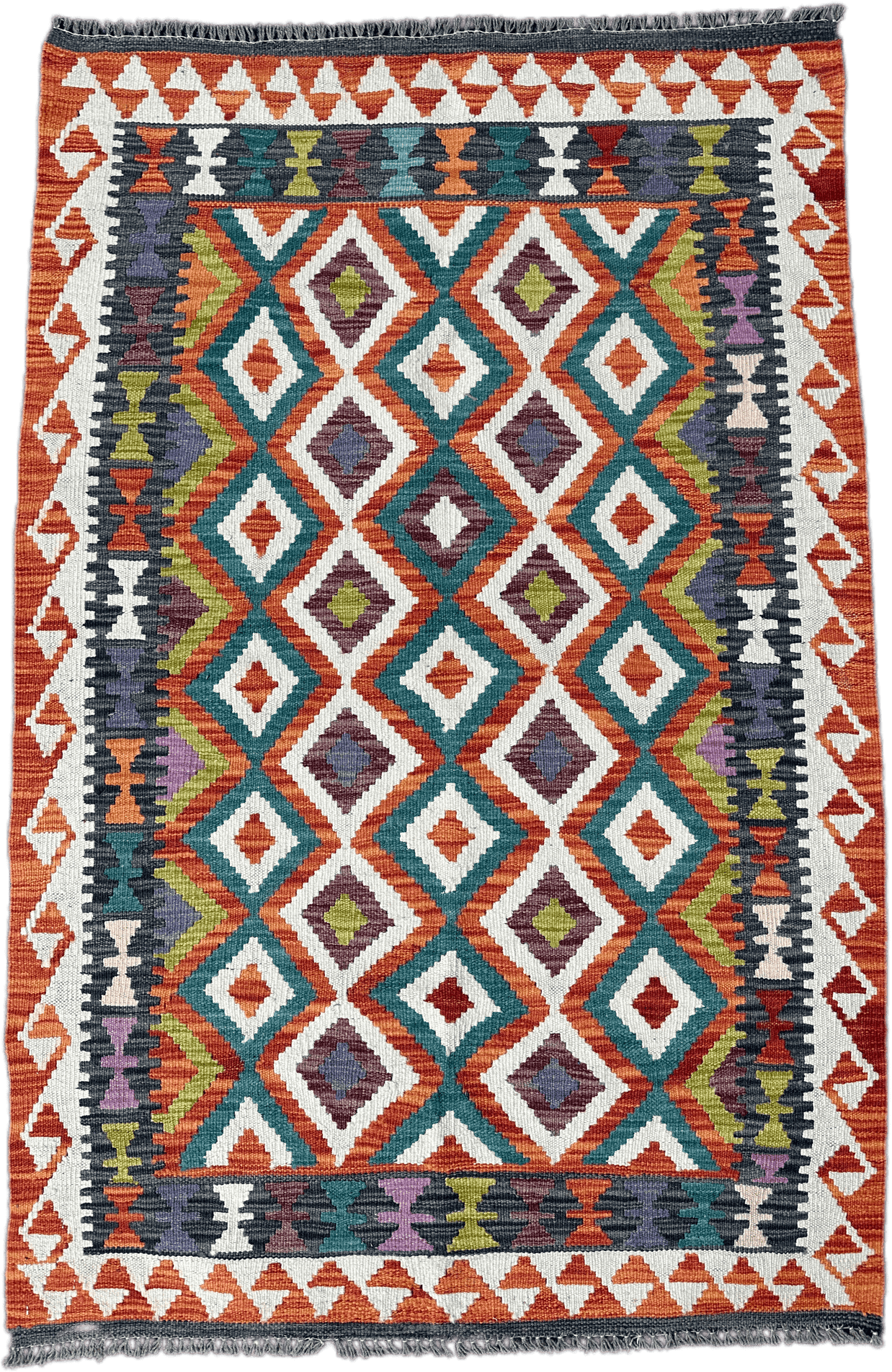 Chobi Kilim Rug - 157 cm x 103 cm