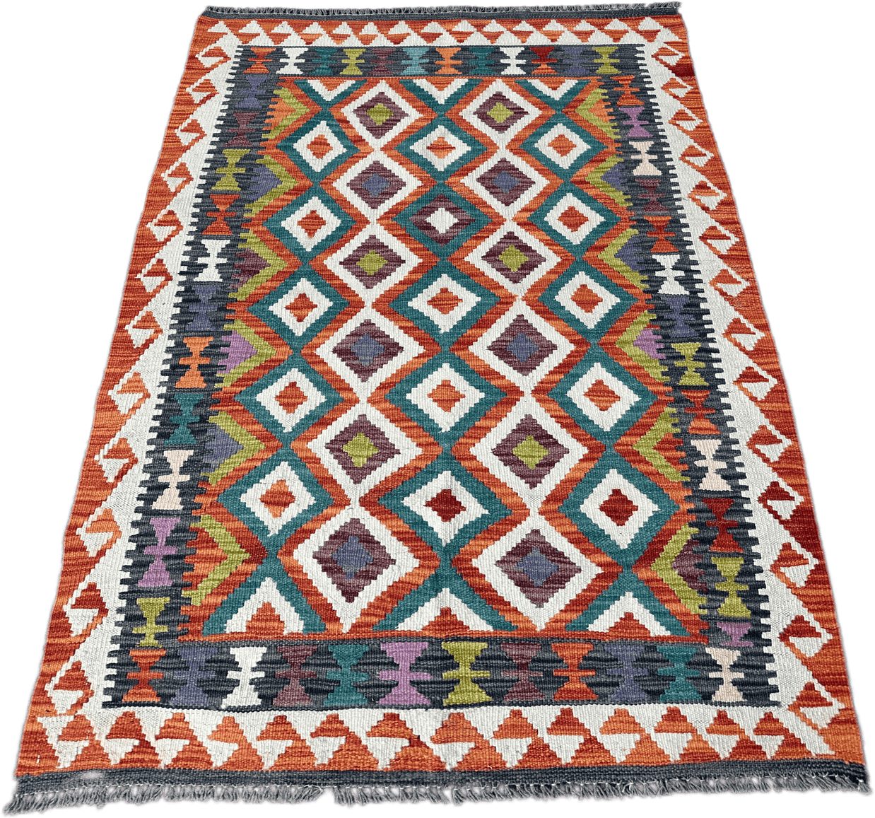 Chobi Kilim Rug - 157 cm x 103 cm