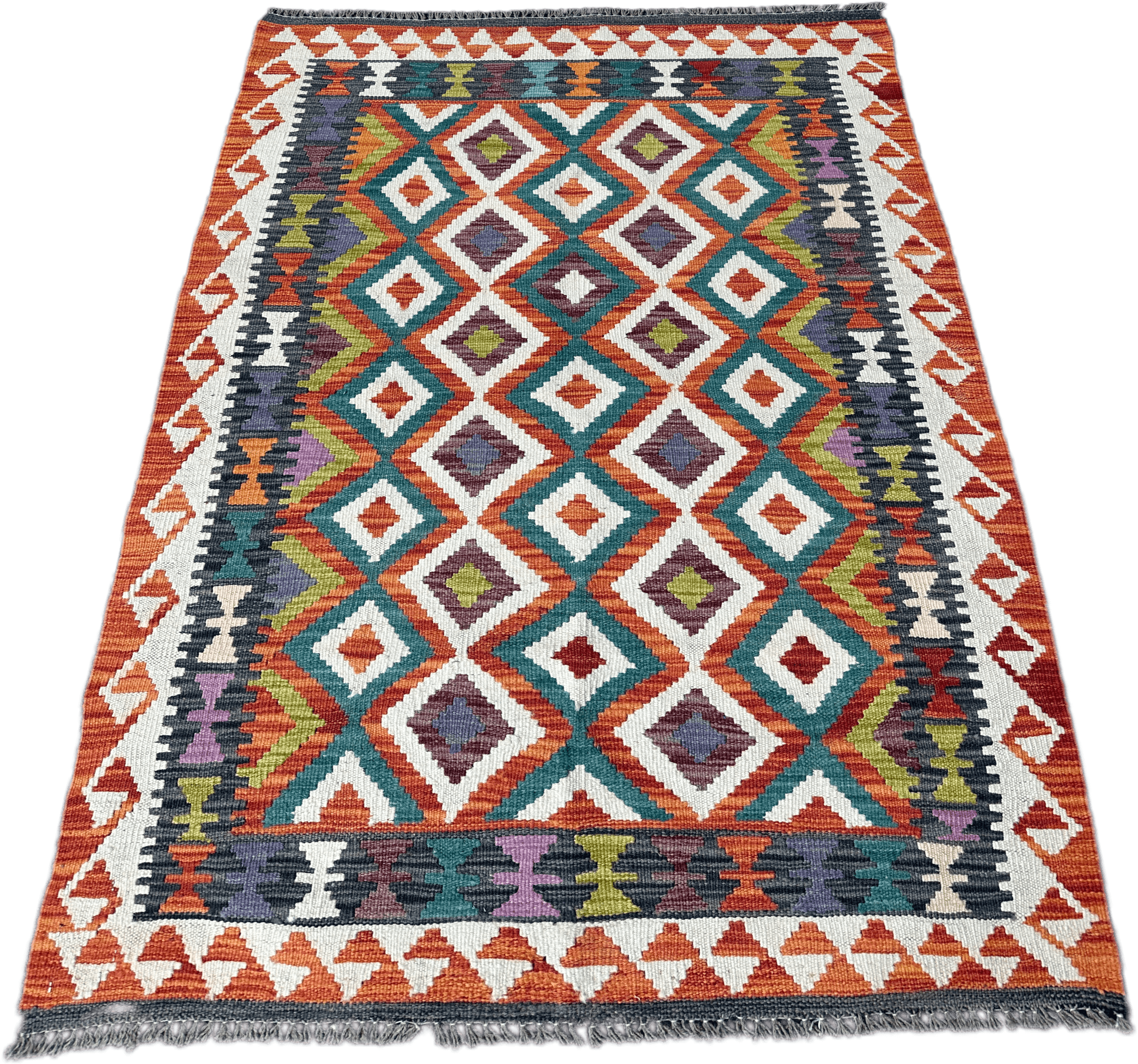 Chobi Kilim Rug - 157 cm x 103 cm