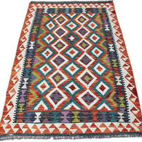 Chobi Kilim Rug - 157 cm x 103 cm
