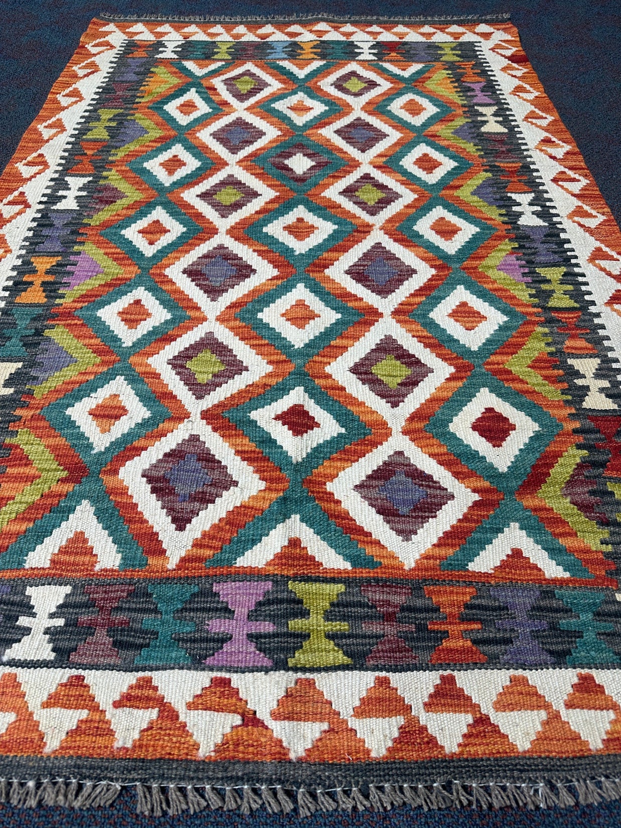 Chobi Kilim Rug - 157 cm x 103 cm