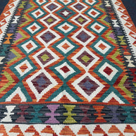 Chobi Kilim Rug - 157 cm x 103 cm