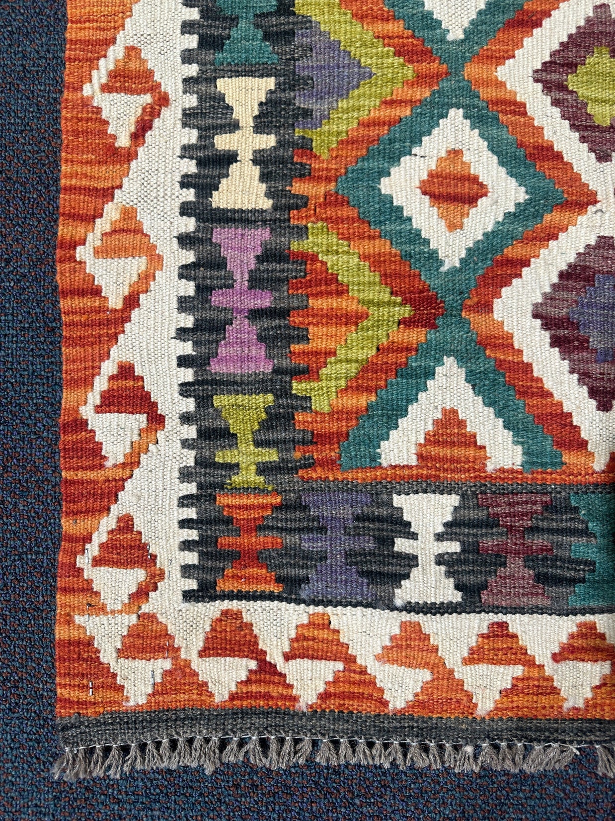 Chobi Kilim Rug - 157 cm x 103 cm