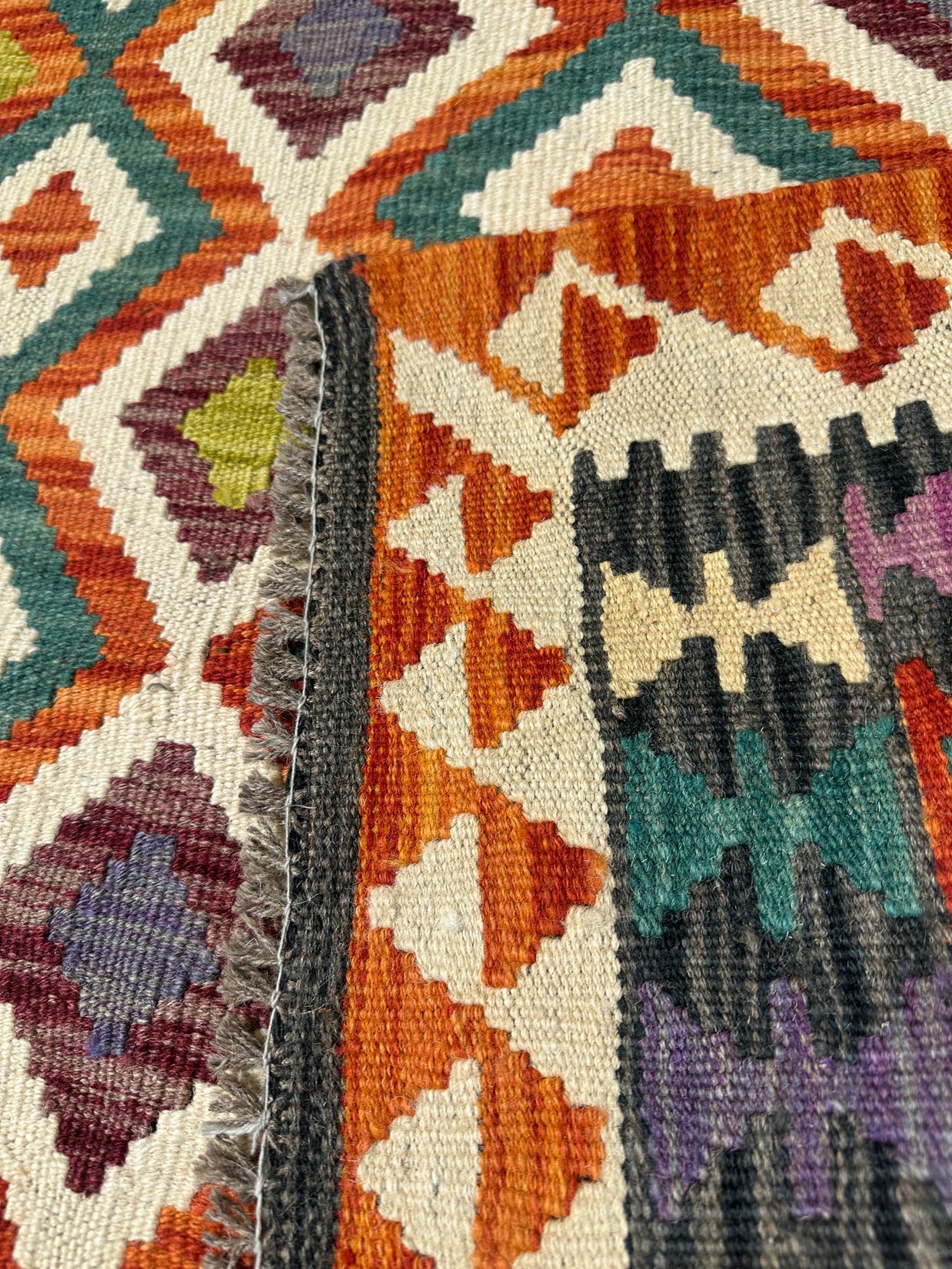 Chobi Kilim Rug - 157 cm x 103 cm