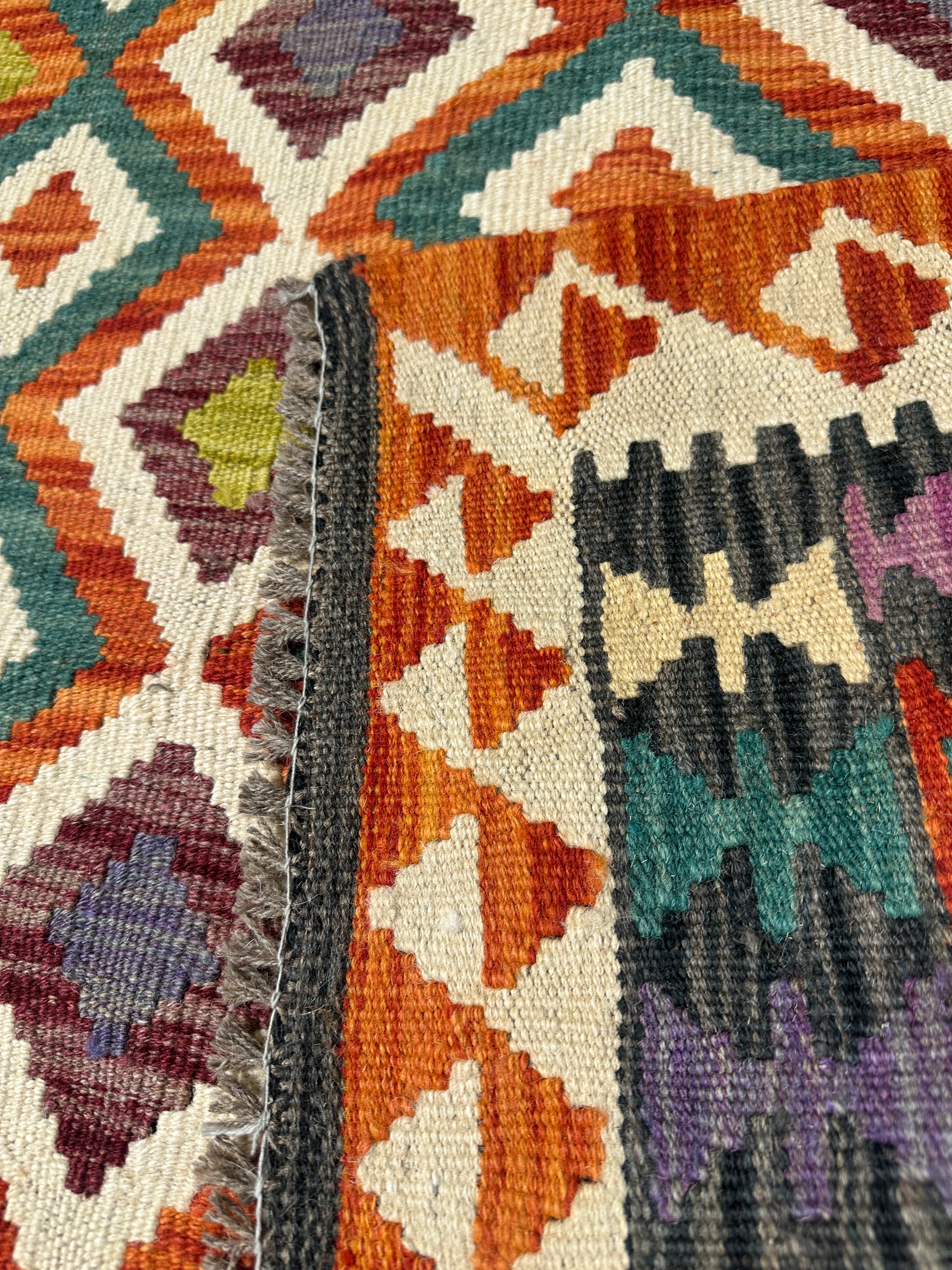 Chobi Kilim Rug - 157 cm x 103 cm