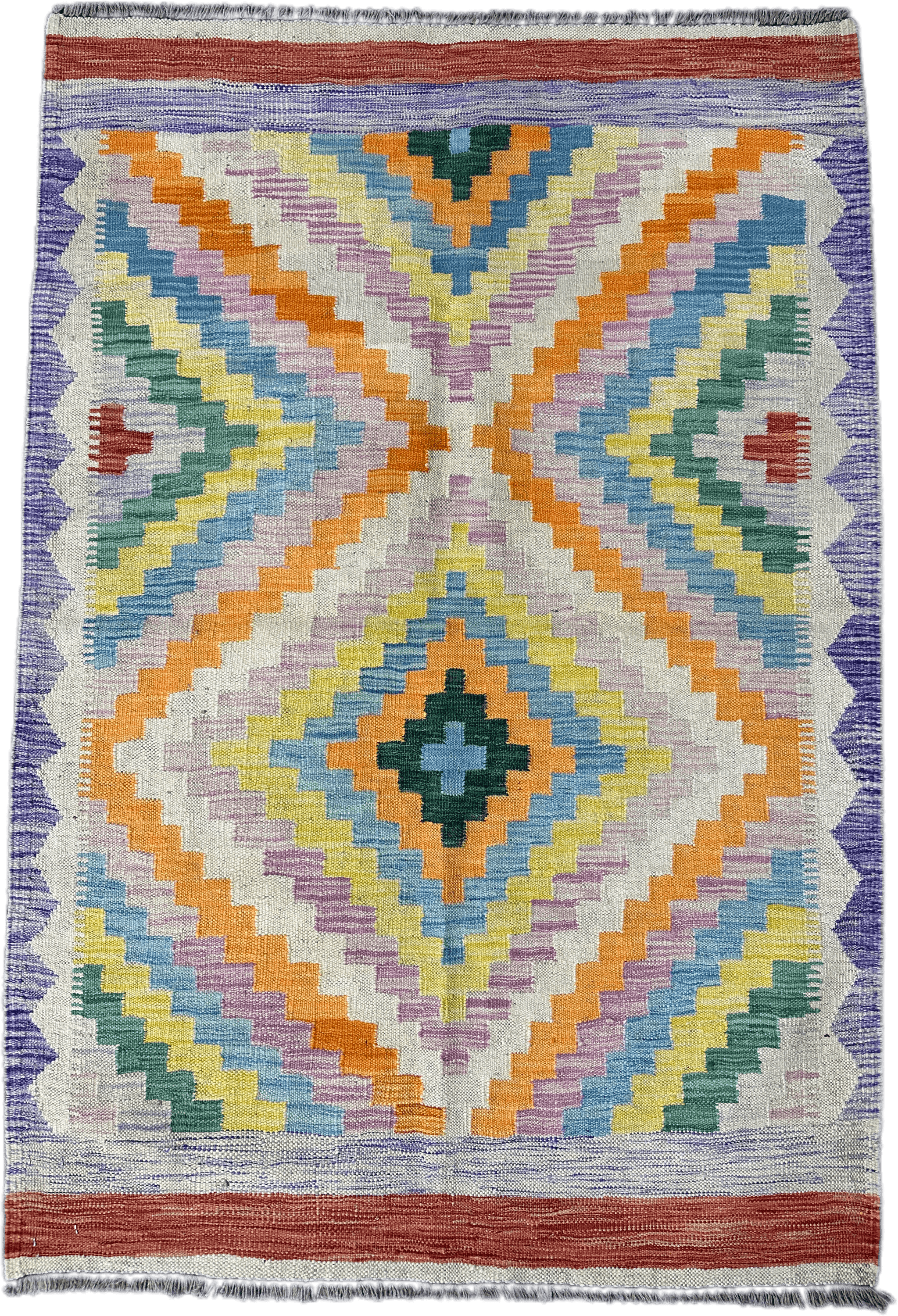 Chobi Kilim Rug - 158 cm x 108 cm