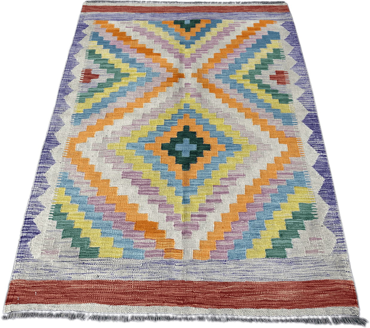 Chobi Kilim Rug - 158 cm x 108 cm