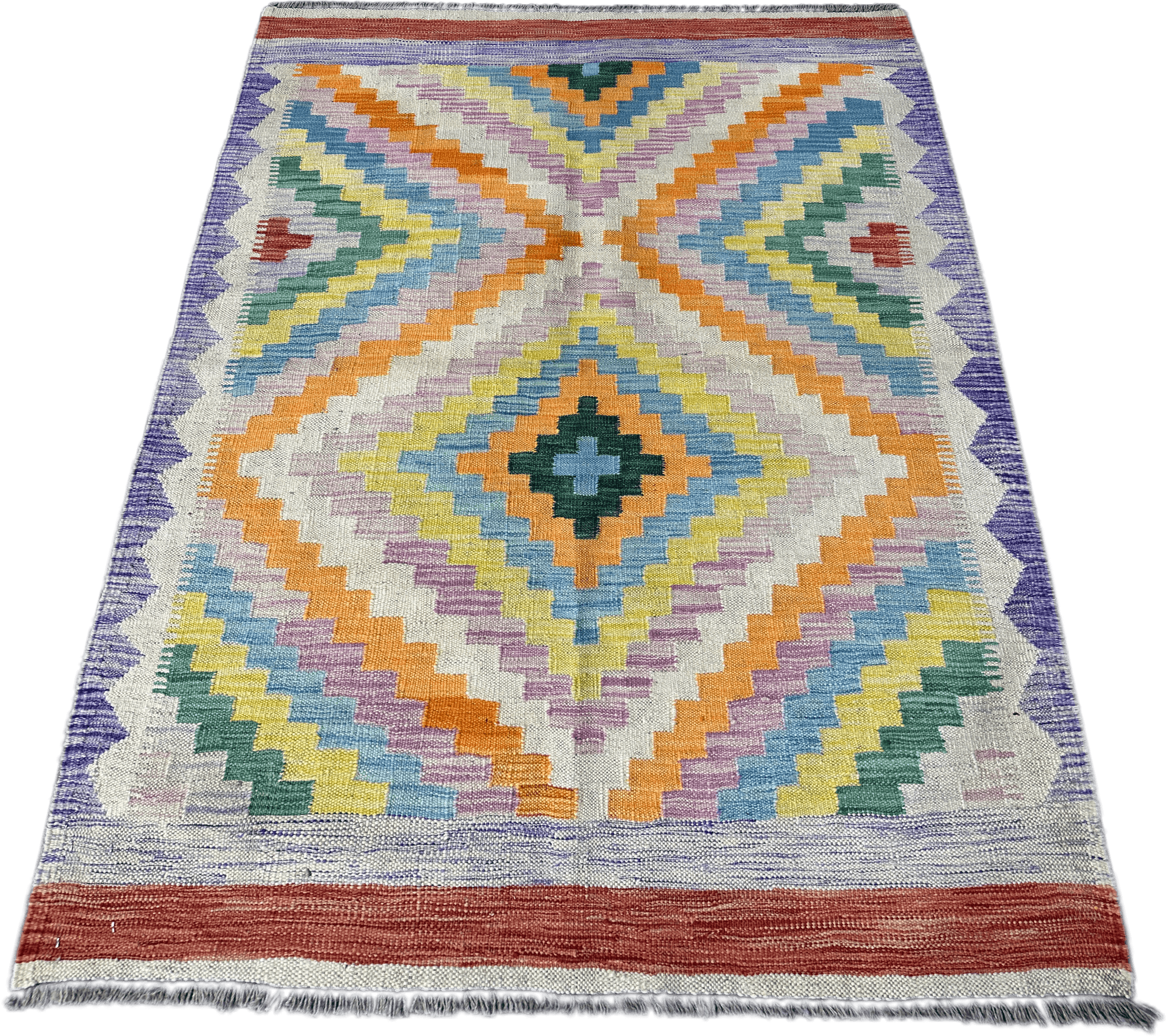 Chobi Kilim Rug - 158 cm x 108 cm