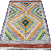 Chobi Kilim Rug - 158 cm x 108 cm