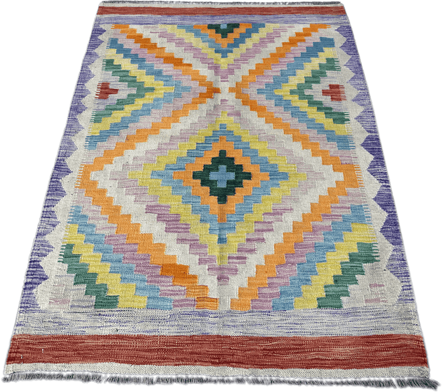 Chobi Kilim Rug - 158 cm x 108 cm