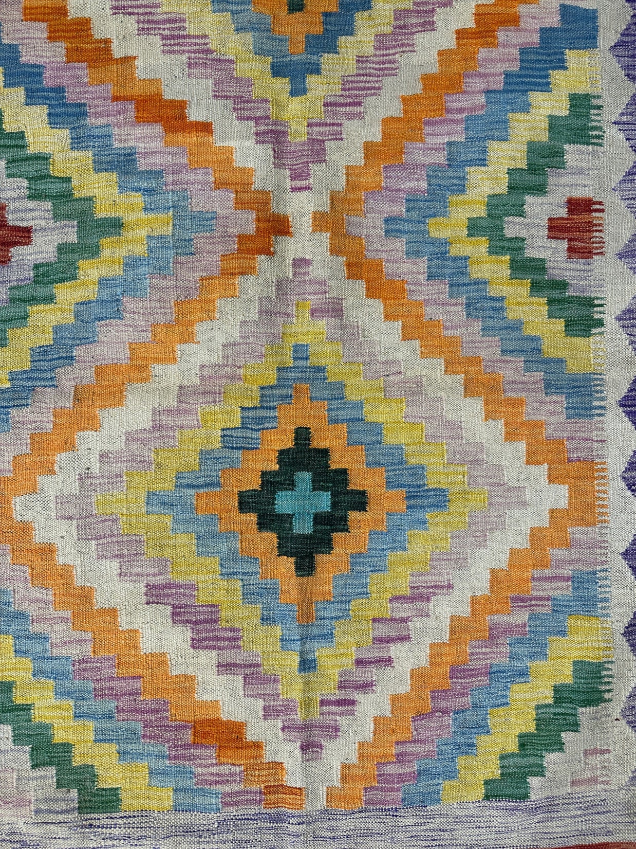 Chobi Kilim Rug - 158 cm x 108 cm