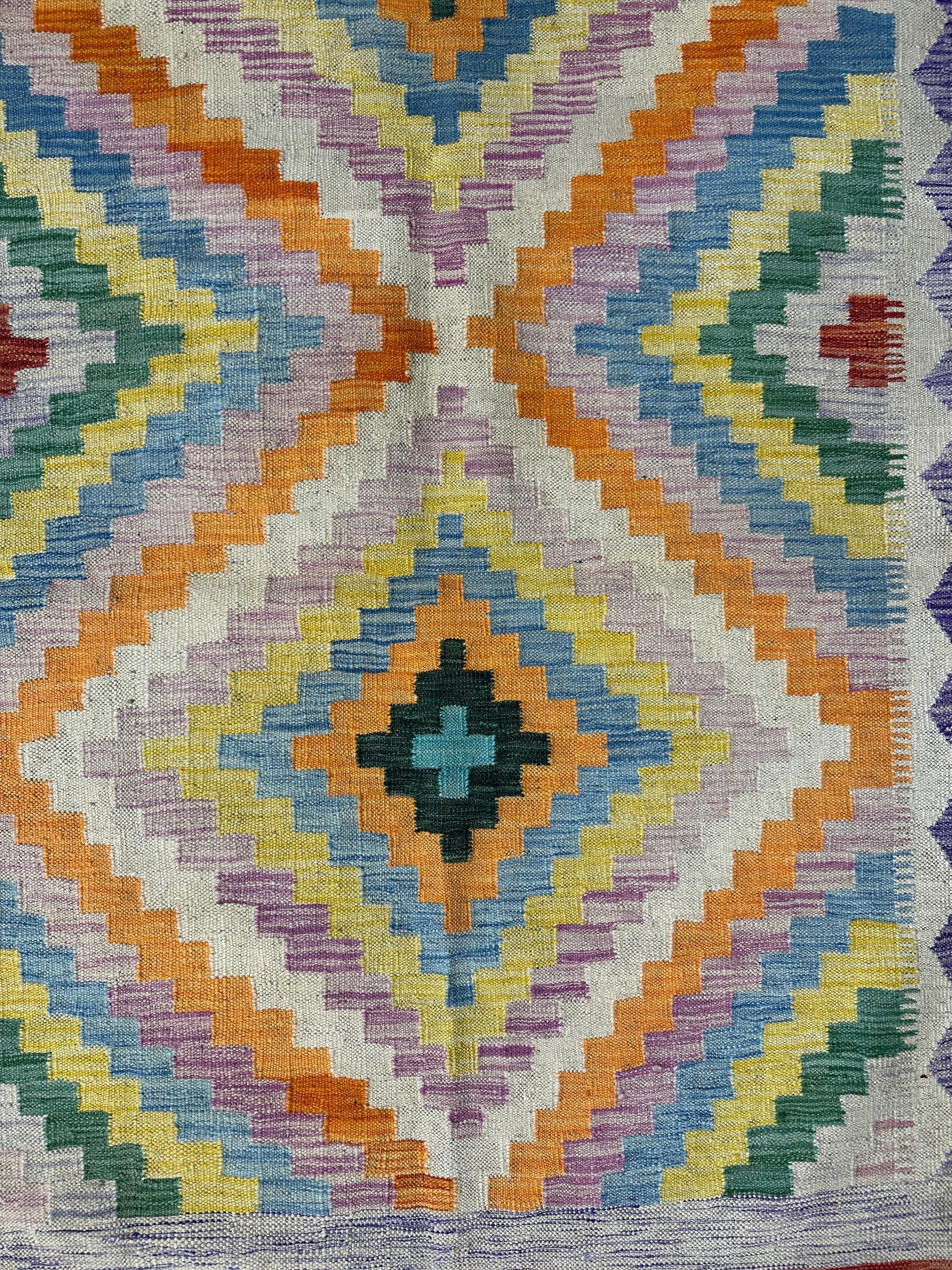 Chobi Kilim Rug - 158 cm x 108 cm