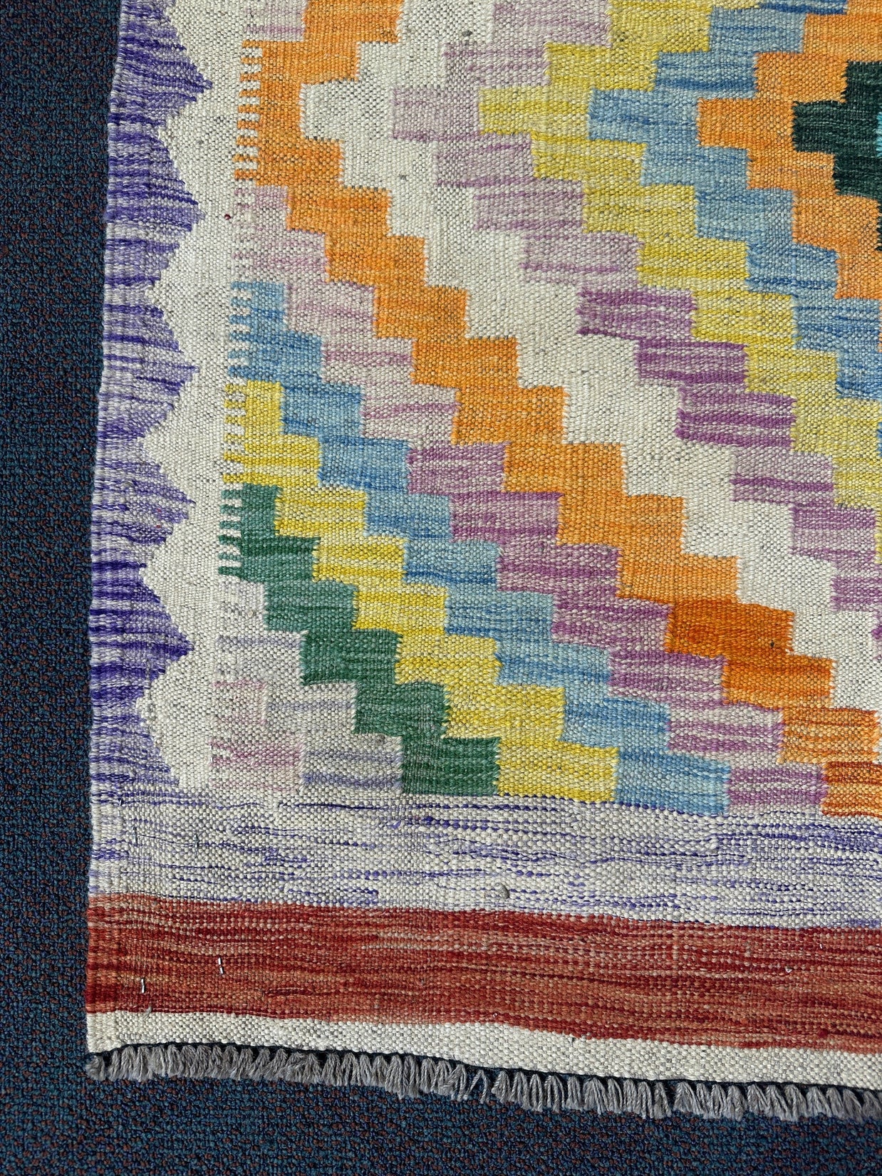 Chobi Kilim Rug - 158 cm x 108 cm