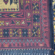 Kundz fine Afghan Hand Knotted Pure Wool Rug