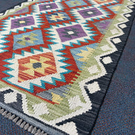 Chobi Kilim Rug - 147 cm x 100 cm
