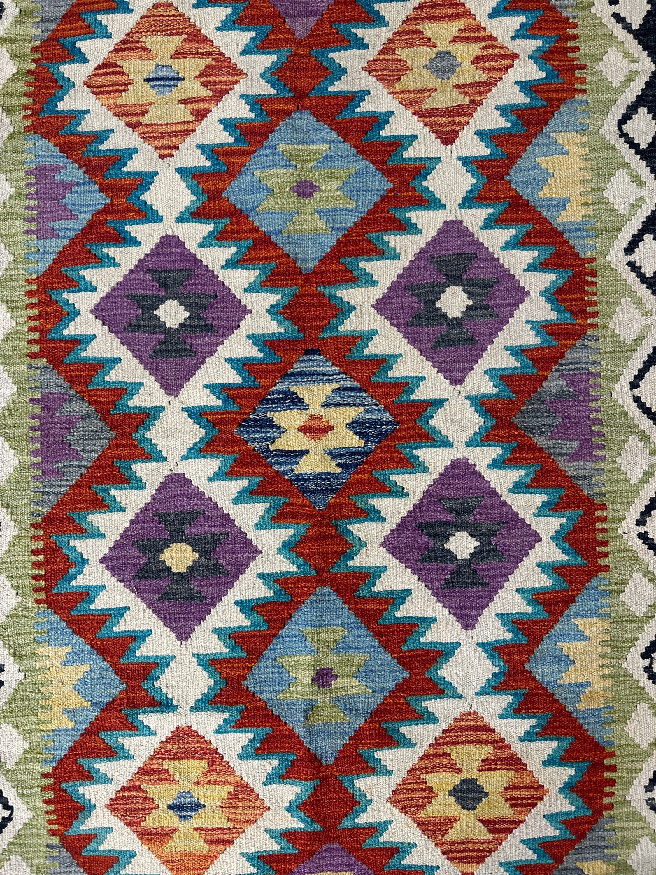 Chobi Kilim Rug - 147 cm x 100 cm