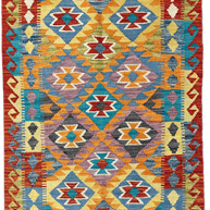 Chobi Kilim Rug - 147 cm x 100 cm