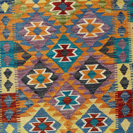 Chobi Kilim Rug - 147 cm x 100 cm