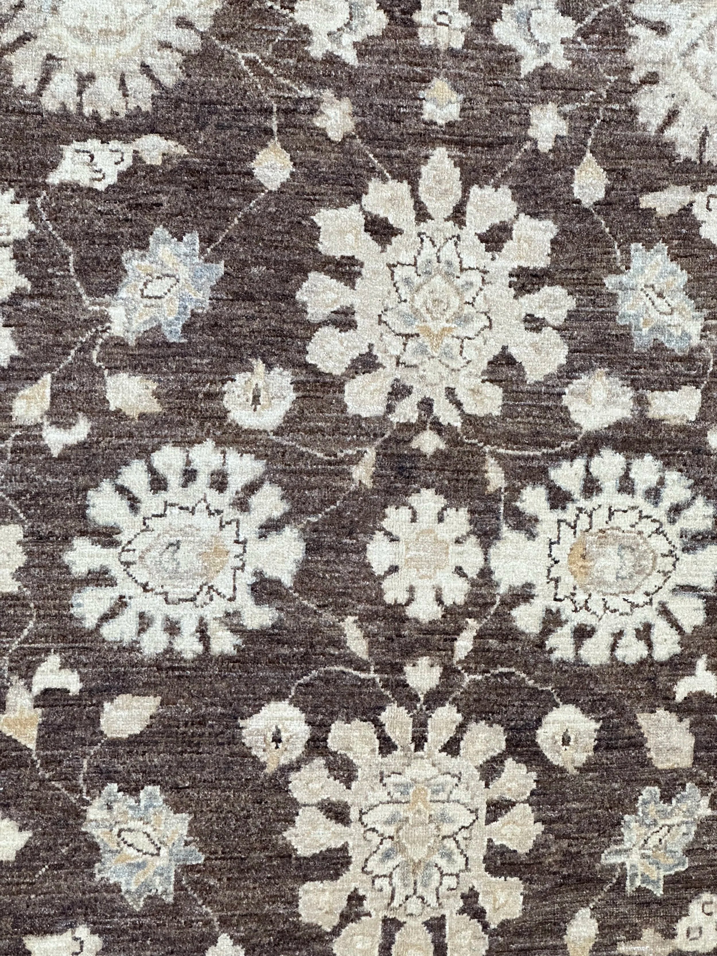 Tribal Chobi Natural Dye Hand Knotted Rug Pure wool pile from Afghanistan
