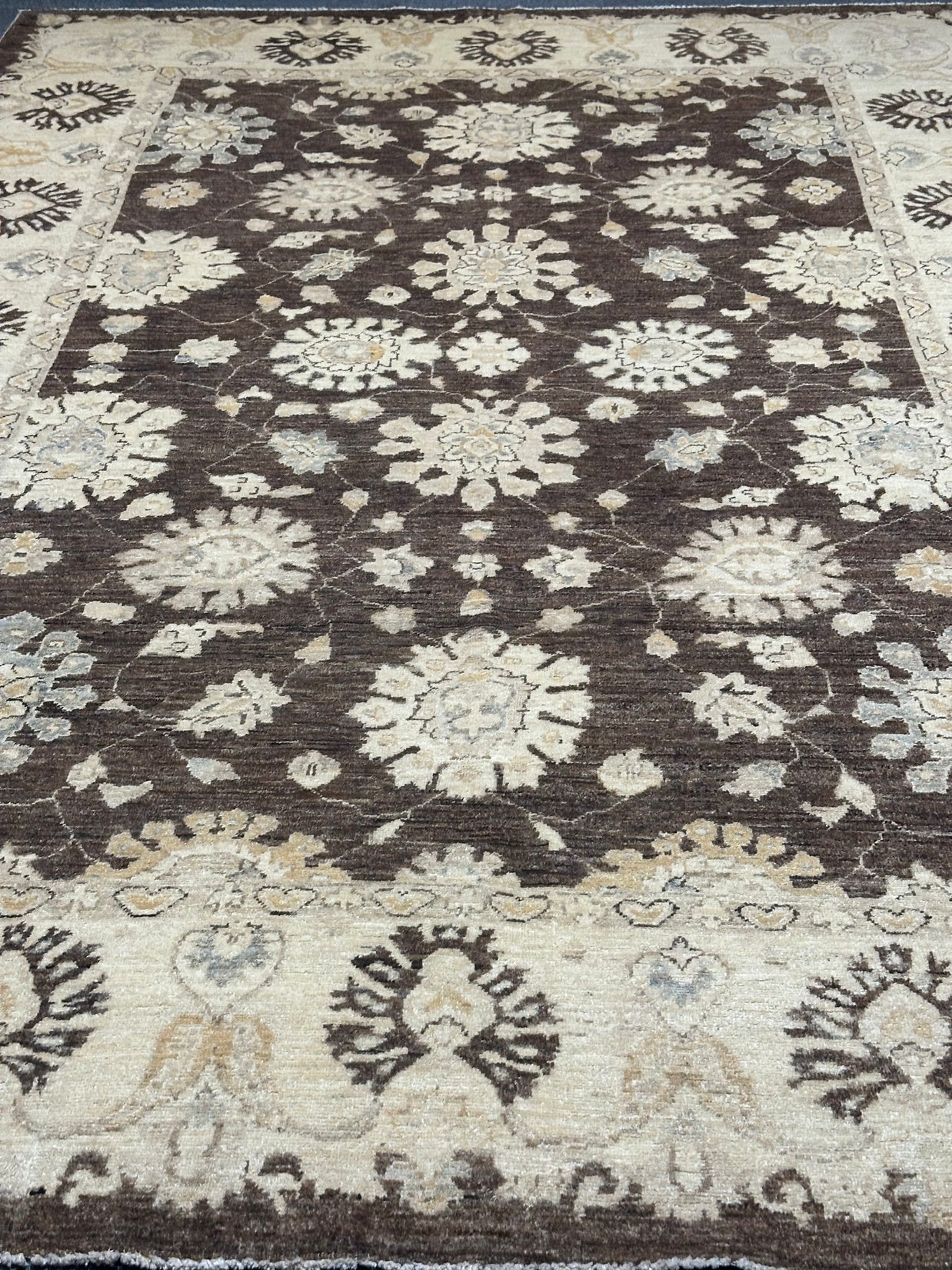 Tribal Chobi Natural Dye Hand Knotted Rug Pure wool pile from Afghanistan