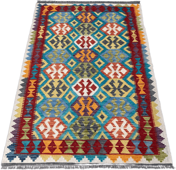 Chobi Kilim Rug - 168 cm x 103 cm