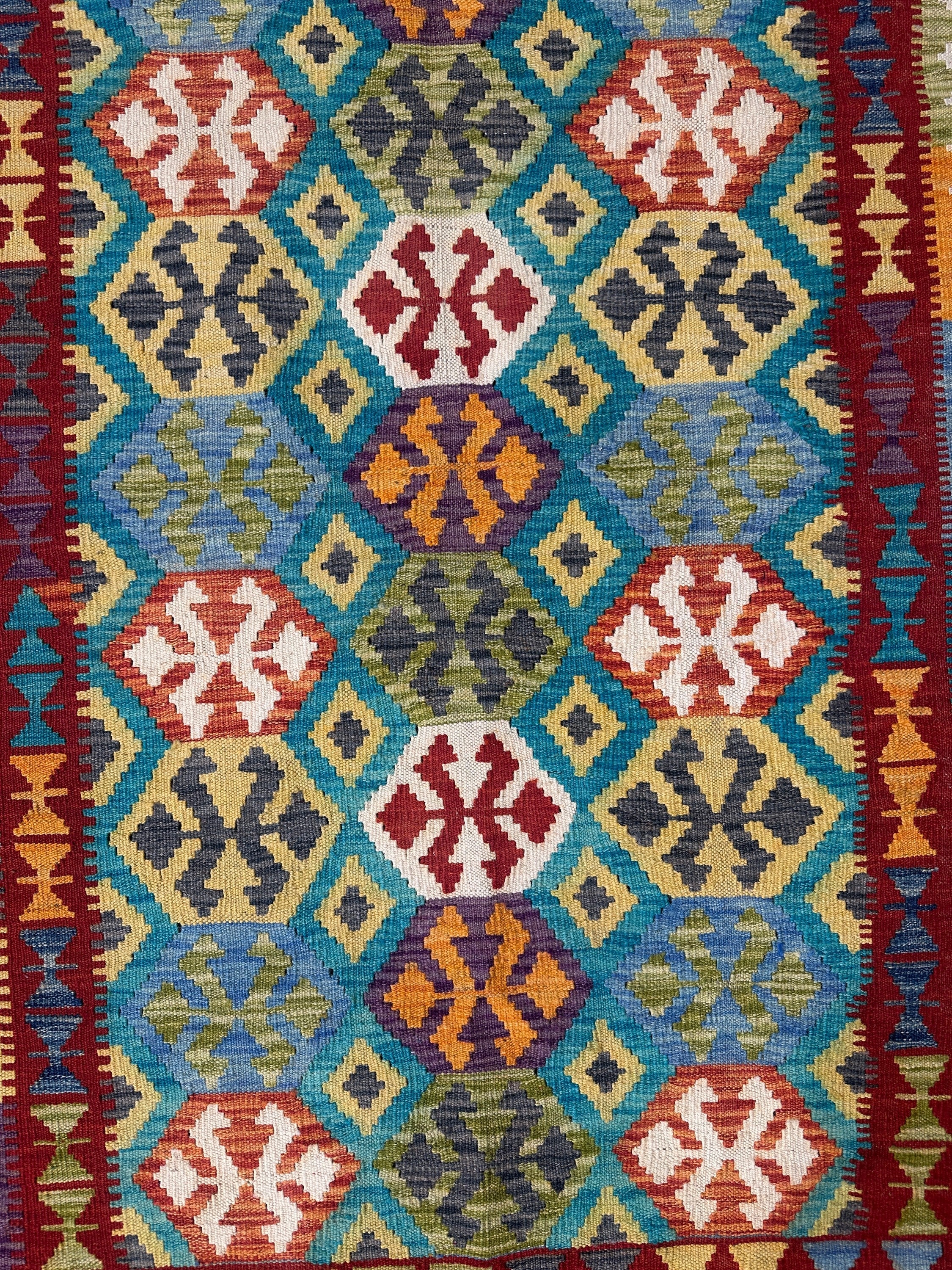 Chobi Kilim Rug - 168 cm x 103 cm