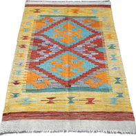 Chobi Kilim Rug - 153 cm x 96 cm