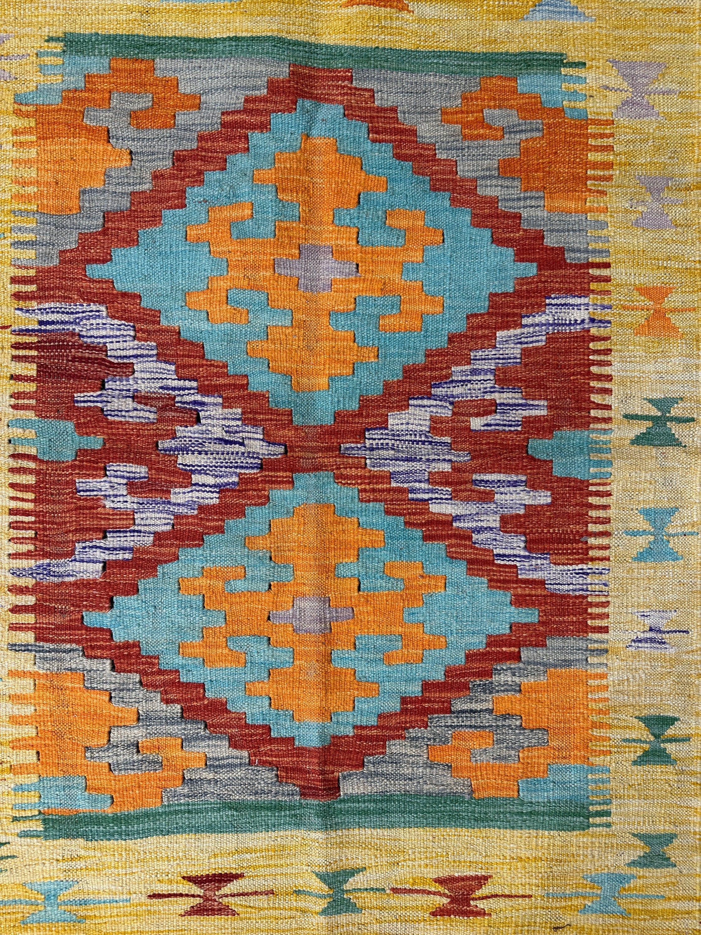 Chobi Kilim Rug - 153 cm x 96 cm