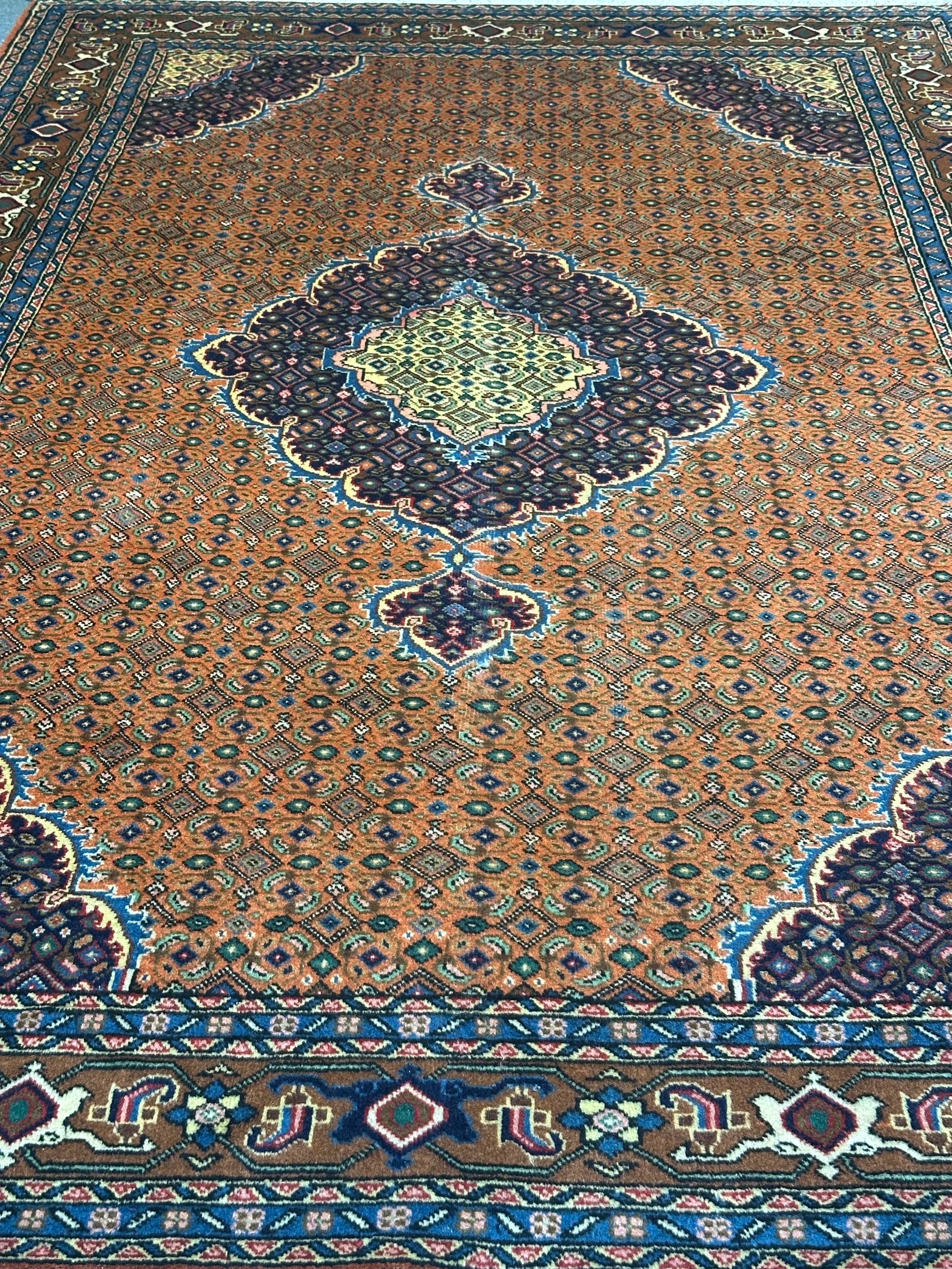 Persian Ardbil Pure Wool pile Hand Knotted from Iran