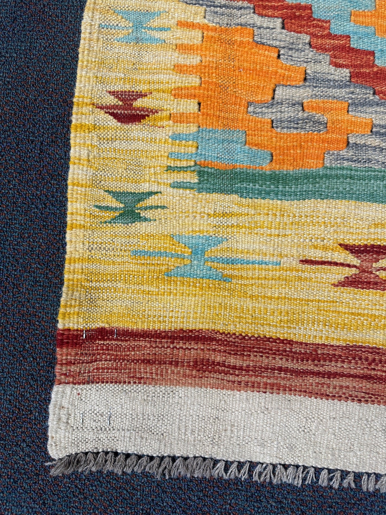 Chobi Kilim Rug - 153 cm x 96 cm
