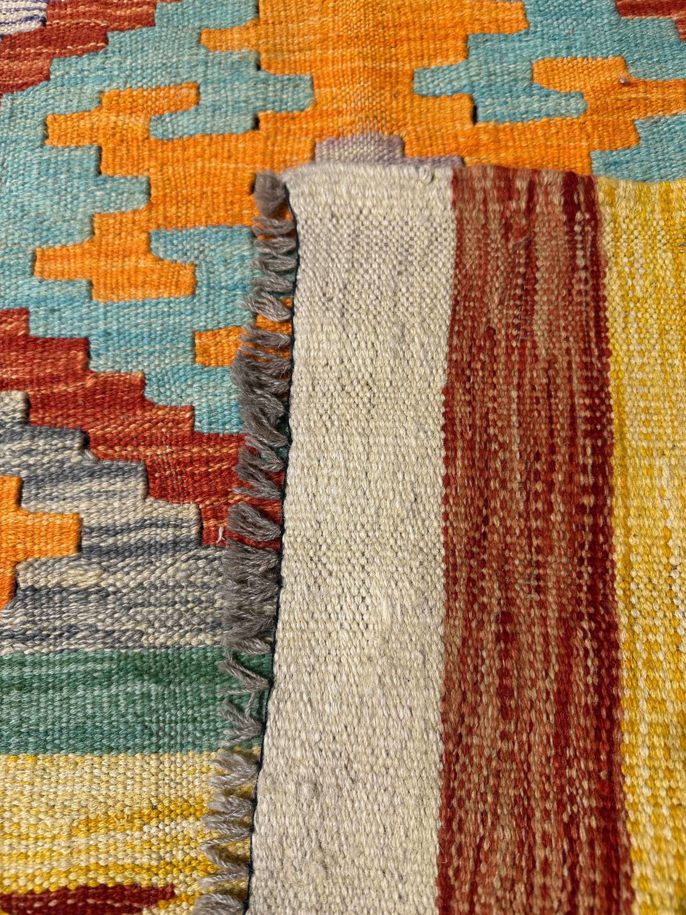 Chobi Kilim Rug - 153 cm x 96 cm