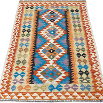 Chobi Kilim Rug - 142 cm x 95 cm