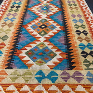 Chobi Kilim Rug - 142 cm x 95 cm