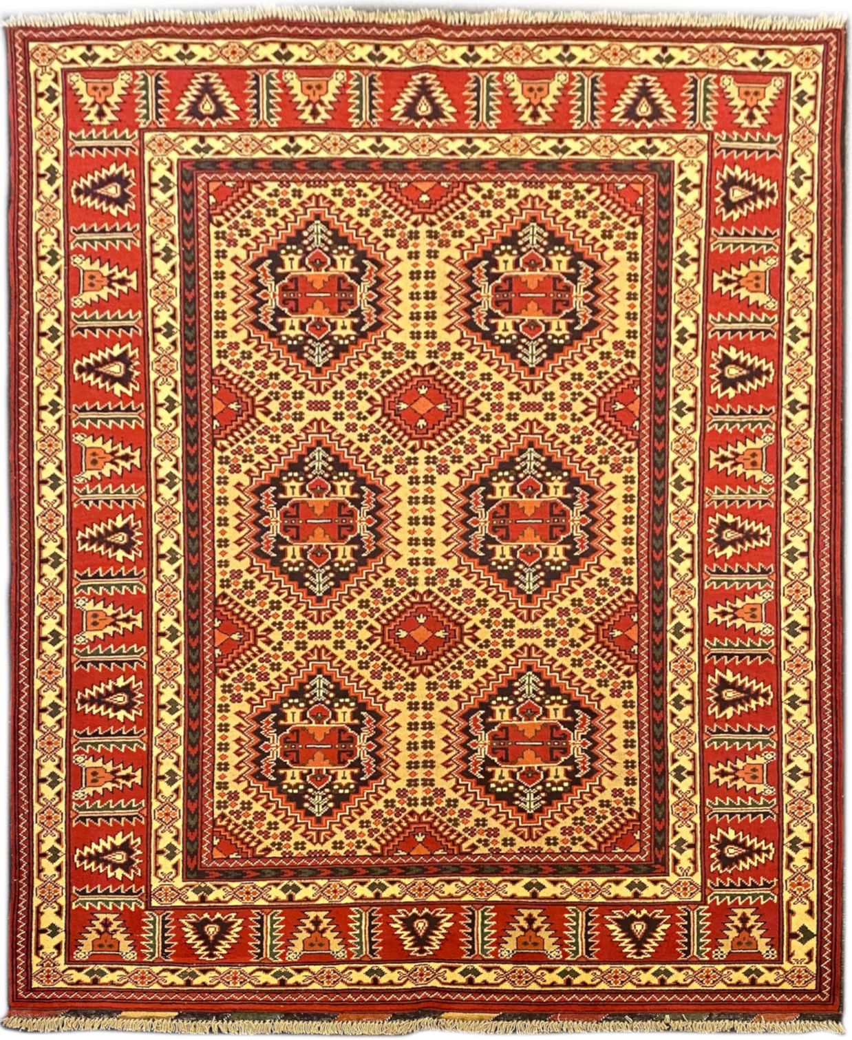 Roshnai Rug - 187 cm x 154 cm