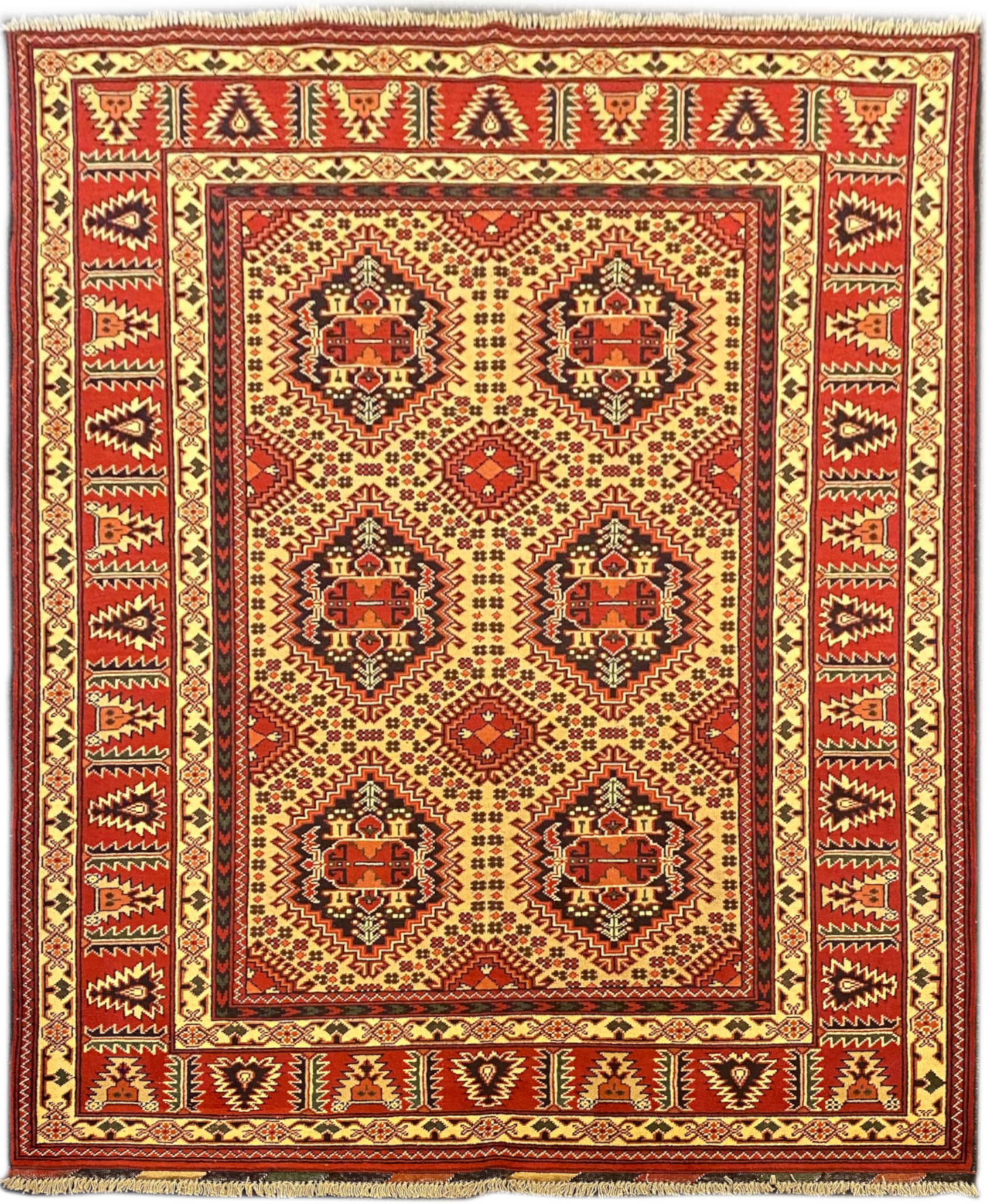 Roshnai Rug - 187 cm x 154 cm