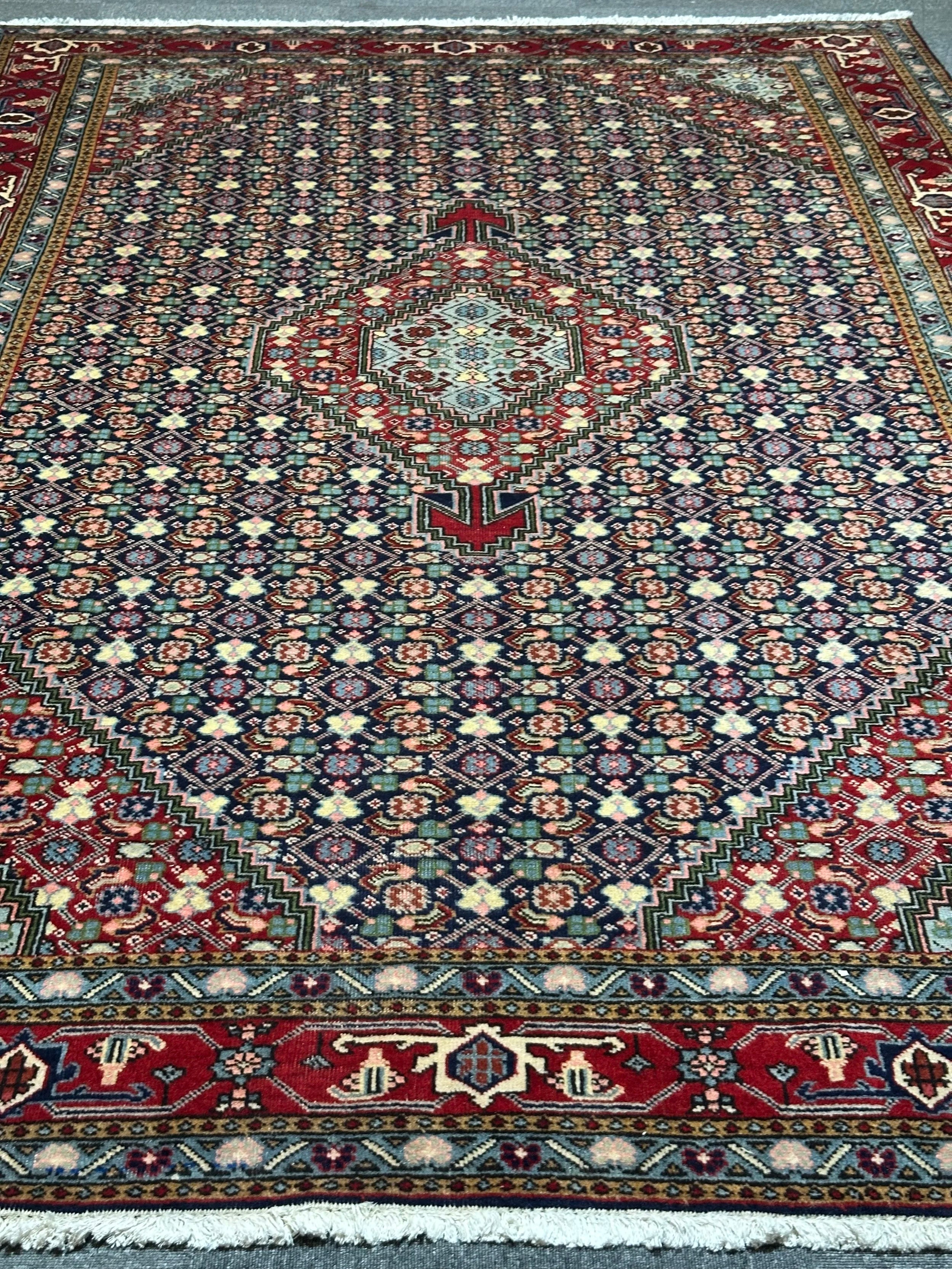 Persian Ardabil rug Hand Knotted pure wool pile rug 280cm x 198cm