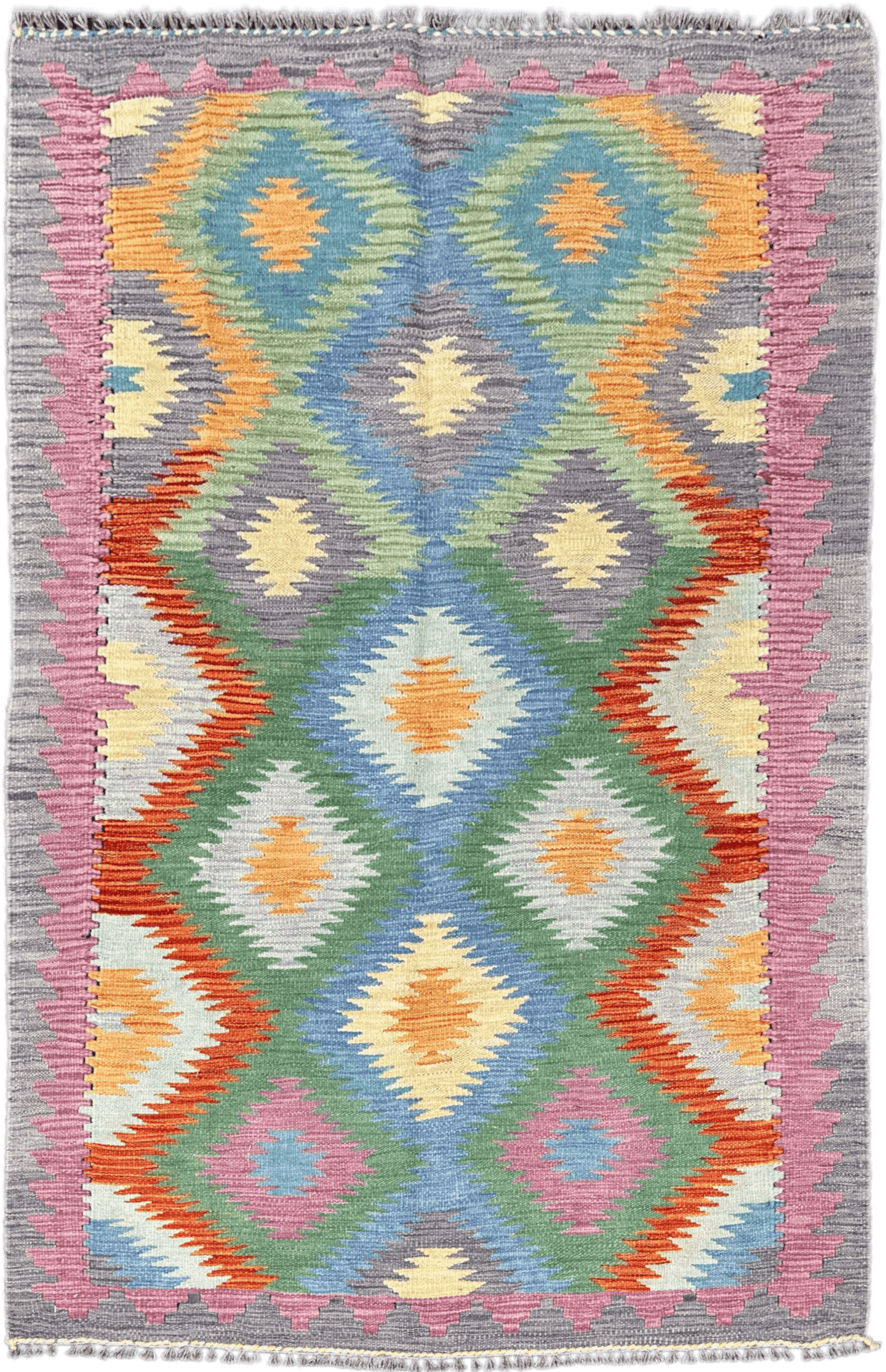 Chobi Kilim Rug - 175 cm x 113 cm