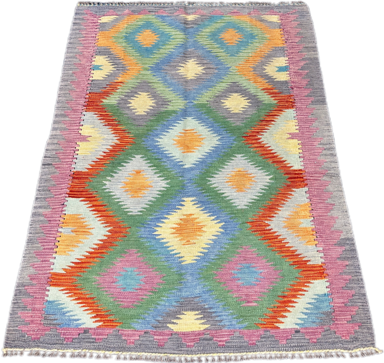 Chobi Kilim Rug - 175 cm x 113 cm