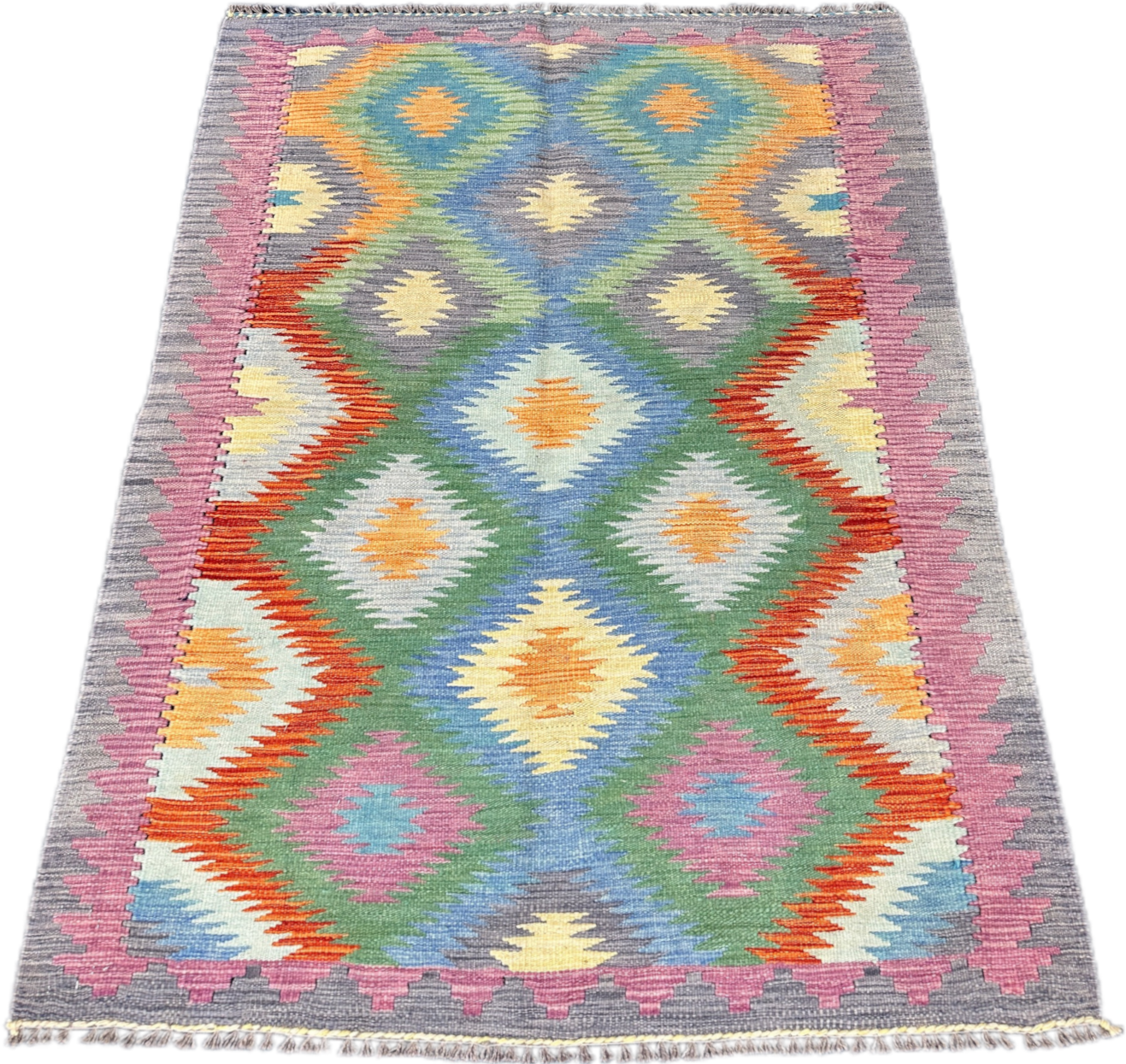 Chobi Kilim Rug - 175 cm x 113 cm