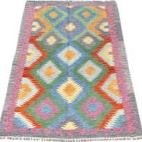 Chobi Kilim Rug - 175 cm x 113 cm