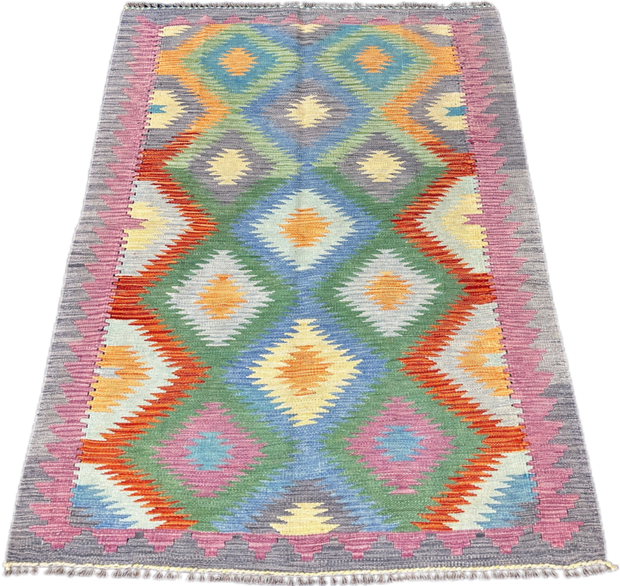 Chobi Kilim Rug - 175 cm x 113 cm