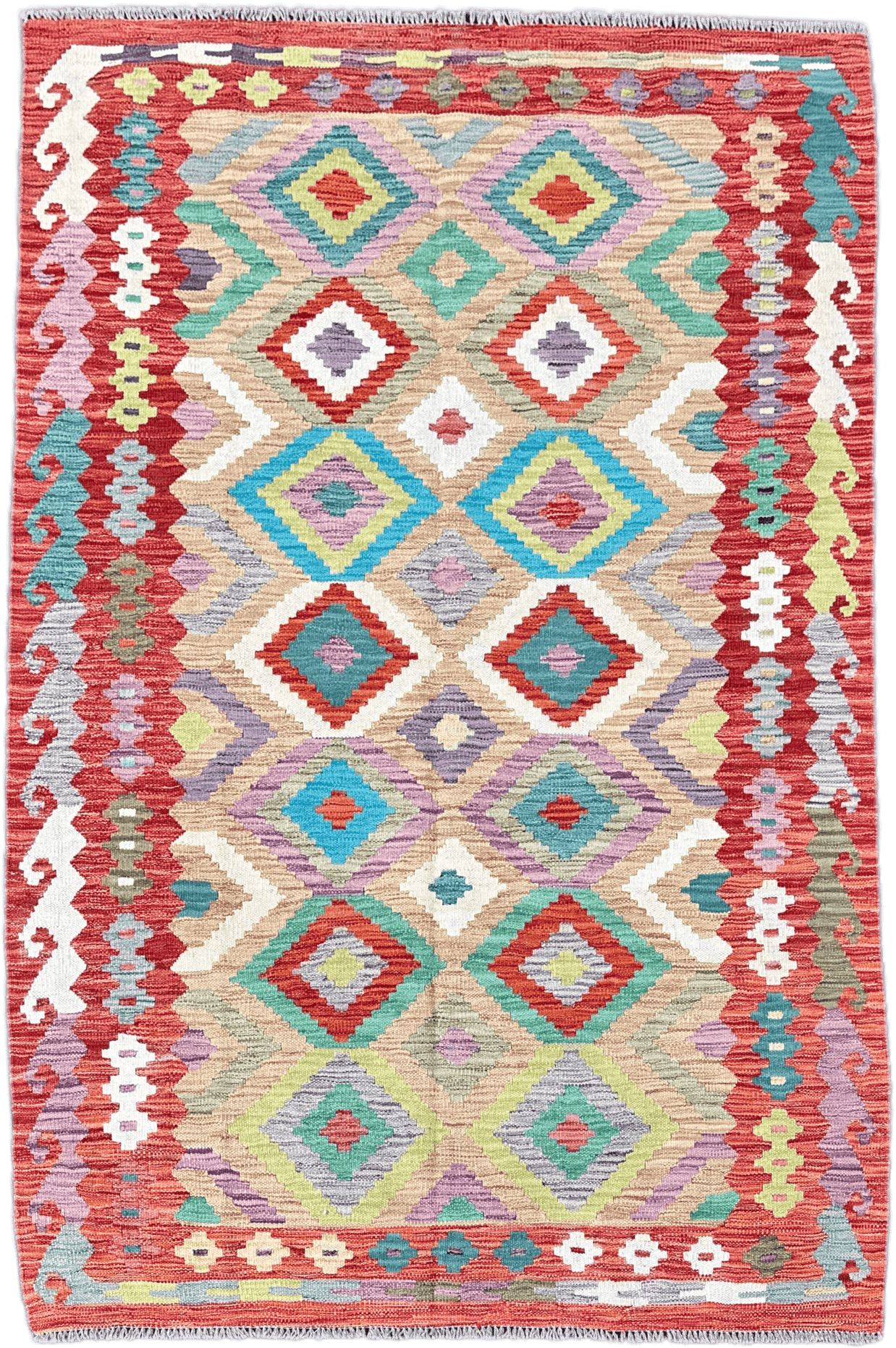 Chobi Kilim Rug - 176 cm x 117 cm
