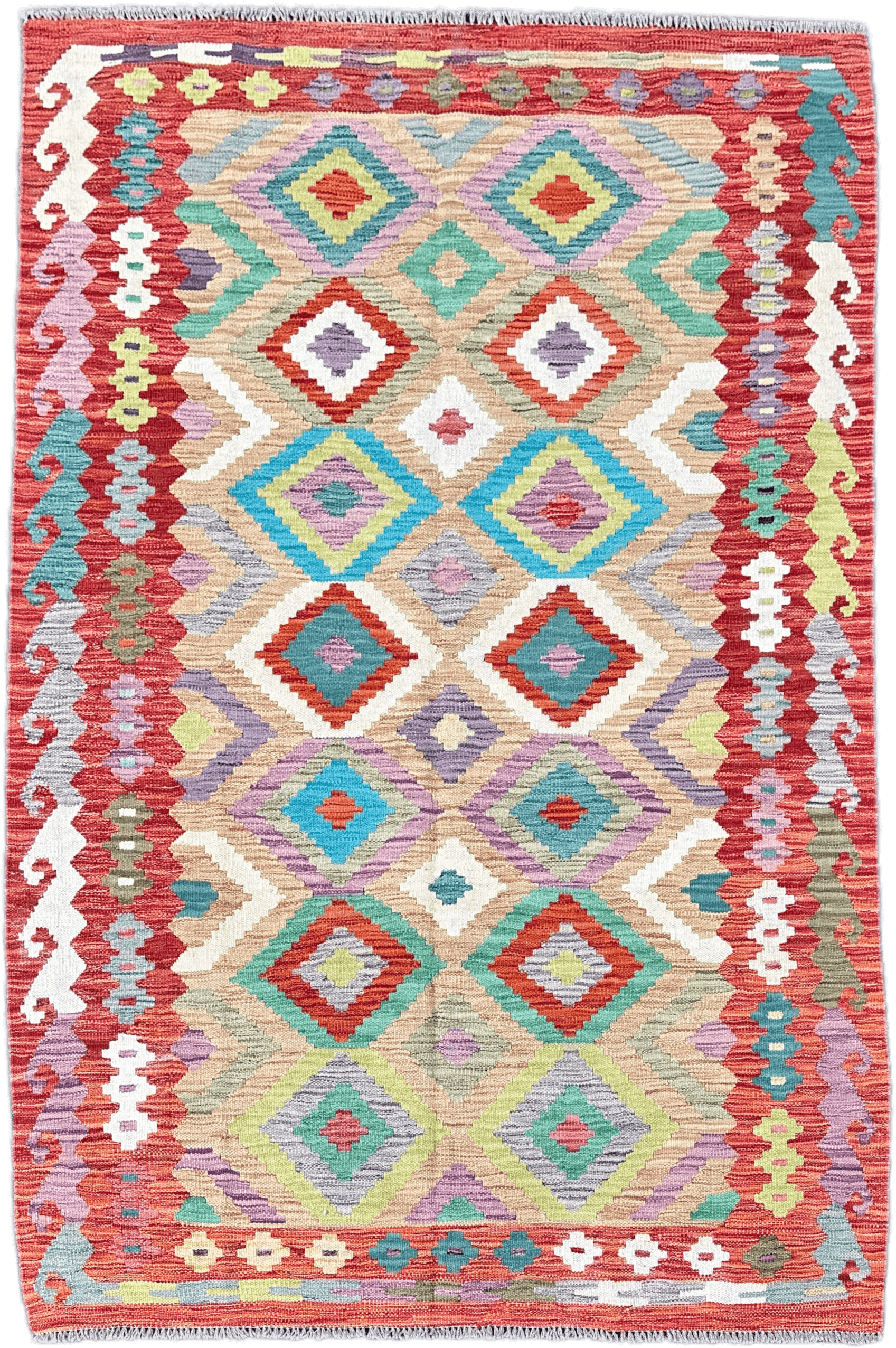 Chobi Kilim Rug - 176 cm x 117 cm